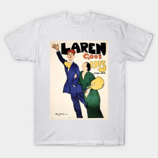 LAREN GOOI Netherlands 1913 Travel Advertisement by Willy Sluiter Vintage Art T-Shirt